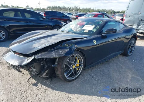2021 Ferrari Roma z USA, uszkodzony, nr VIN ZFF98RNA7M0260540